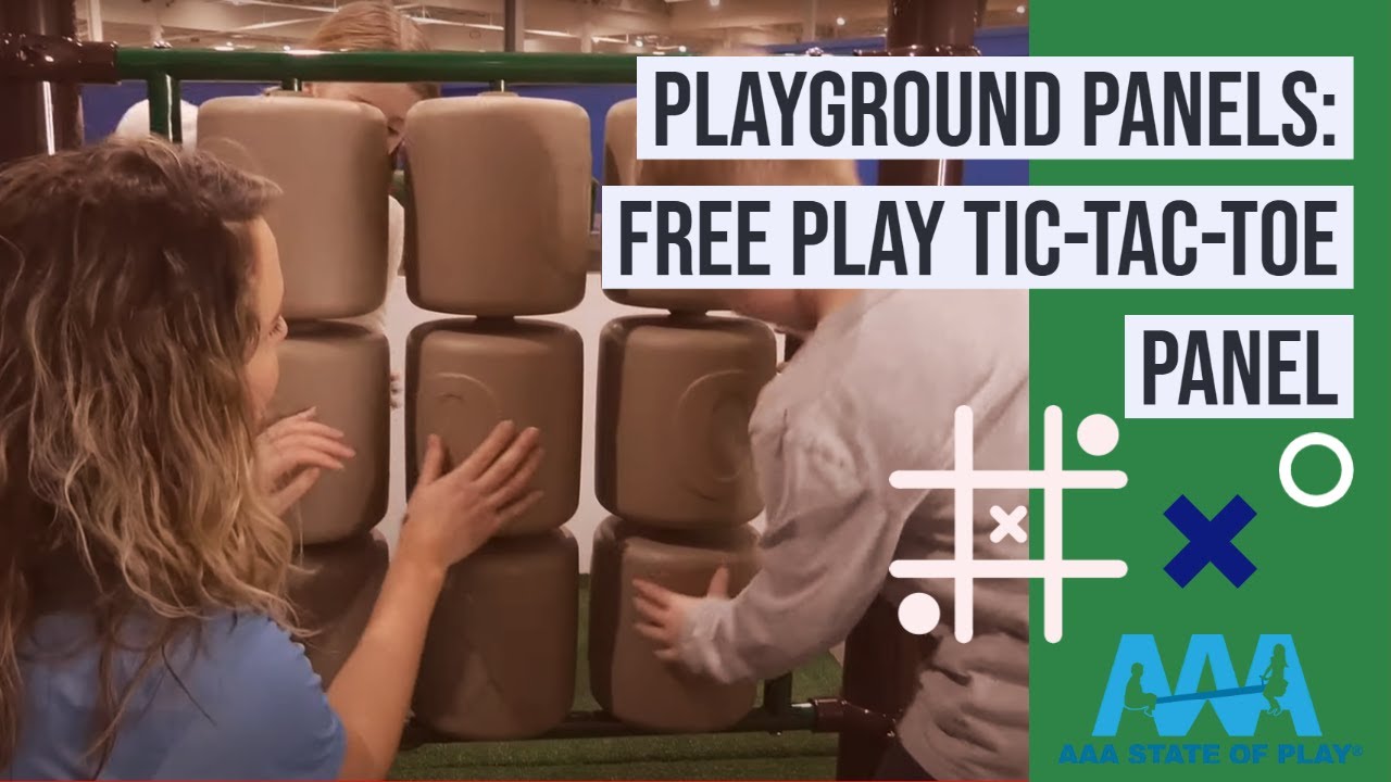 Tic Tac Toe Panel Stand Alone Play Event