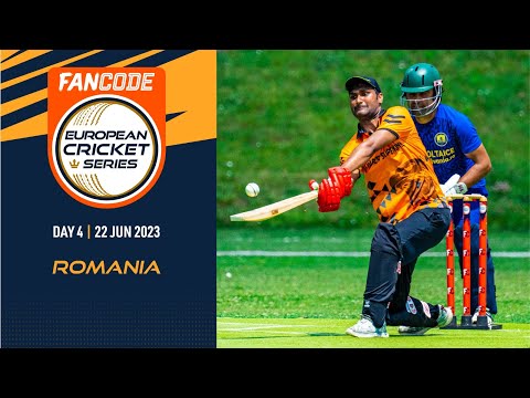 🔴 FanCode ECS Romania, 2023 | Day 4 | T10 Live Cricket | European Cricket