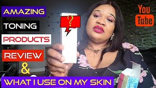 Skin Toning Products Review What I Use On My Skin Lucys Hall