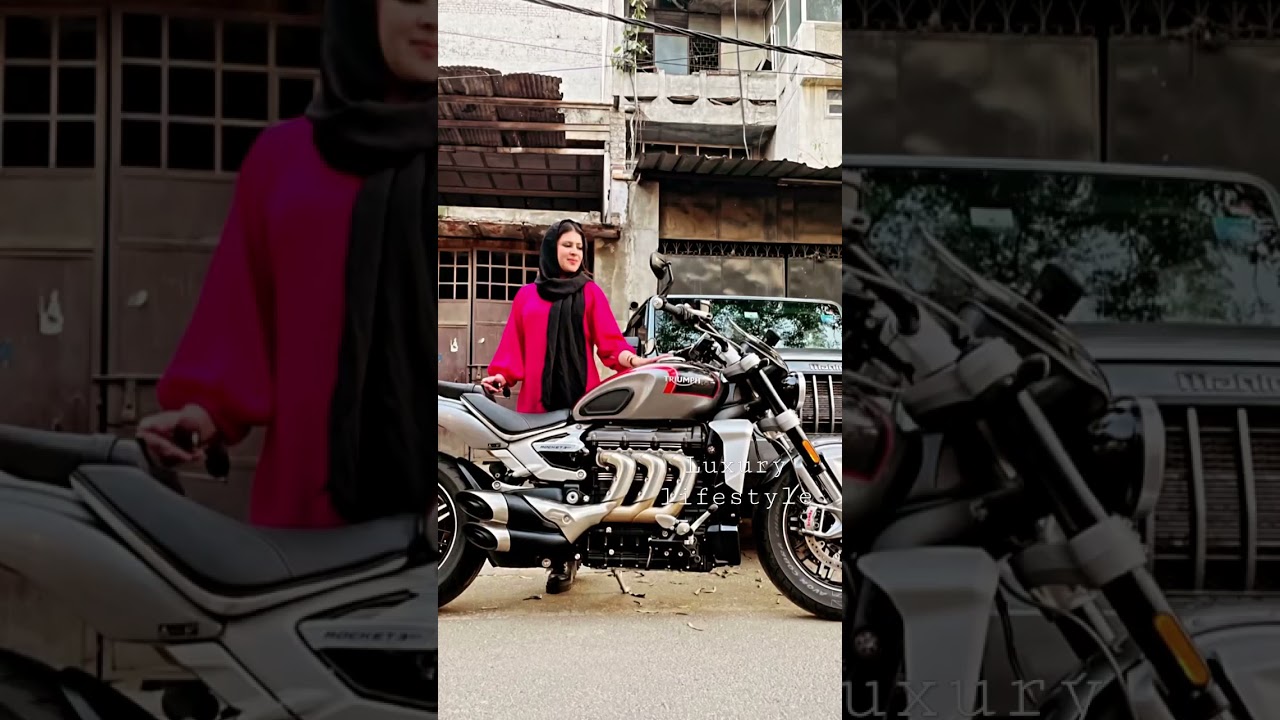 Triumph Bonneville bike super Bowl party 💲💲💲💲