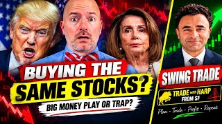 Trump & Pelosi Buying the Same Stocks? Government-Linked Stocks & Swing Trade Analysis Tradewithharp