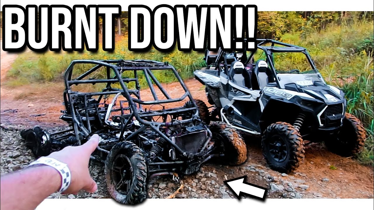 Polaris RZR CATCHES ON FIRE!