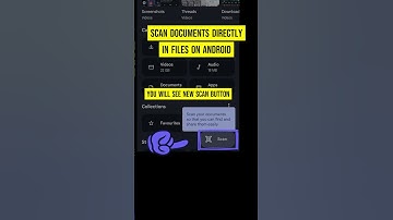 Scan Documents Directly into the Android Files App #android #google #scanner