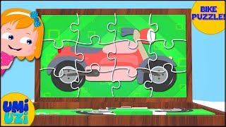 Bike Puzzle Umi Uzi Video For Kids And Children