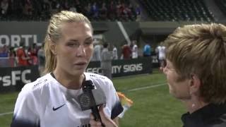 NWSL Postgame | Portland Thorns FC 3, Houston Dash 0 | Sept. 7, 2016