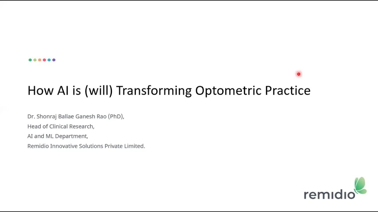 Acchutha's INSPIRE 3_How AI will Transforming Optometric Practice