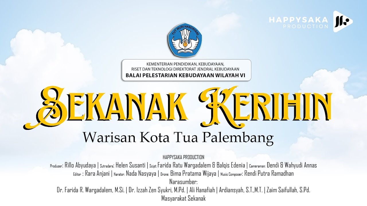 SEKANAK KERIHIN: WARISAN KOTA TUA PALEMBANG (FULL FILM)