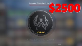 He bought the most expensive pin…