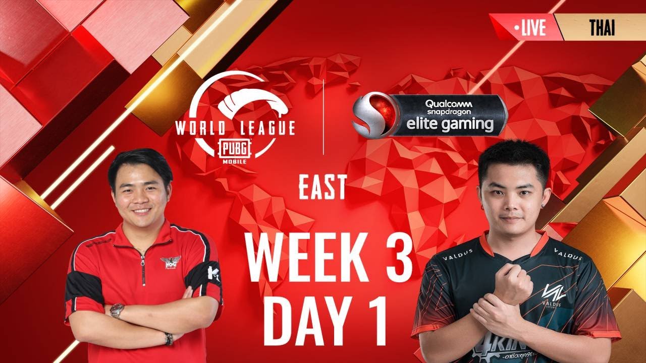 [THAI] W3D1 - PMWL EAST - League Play | PUBG MOBILE World League Season Zero (2020)