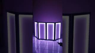 Cabina Dj Booth Plegable con LED