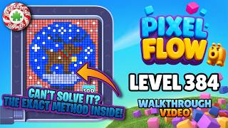 Pixel Flow - Level 384 Walkthrough