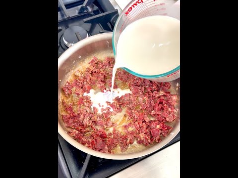 Creamed Chipped Beef SOS | Classic Breakfast Comfort - YouTube