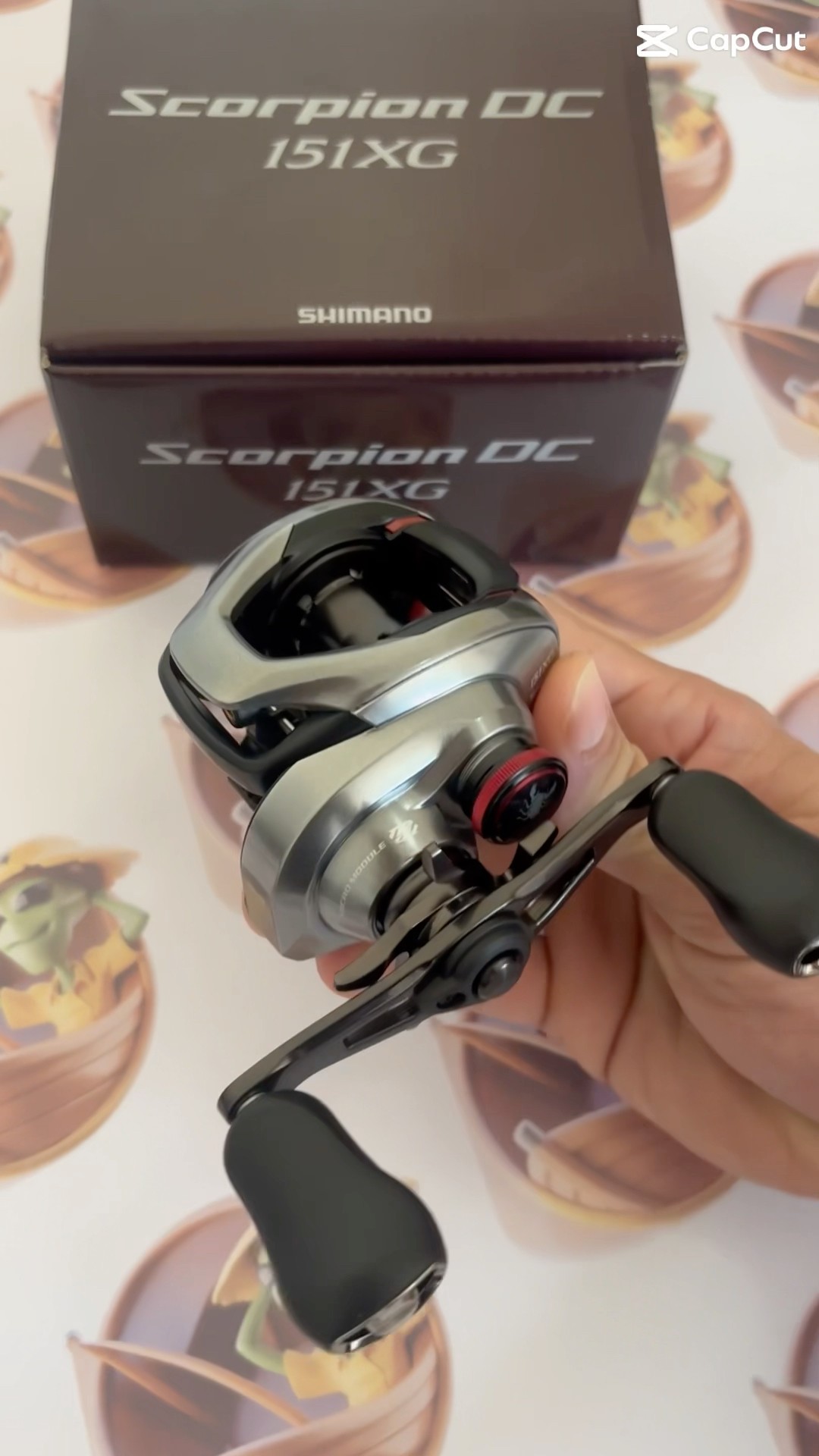 Shimano Scorpion DC 151 XG reel, a spectacular reel