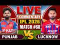 🔴 Lucknow vs Punjab Live | Lsg vs Pbks 68th Match Live | Pbks vs Lsg Live Score & Fan Commentary🎙️