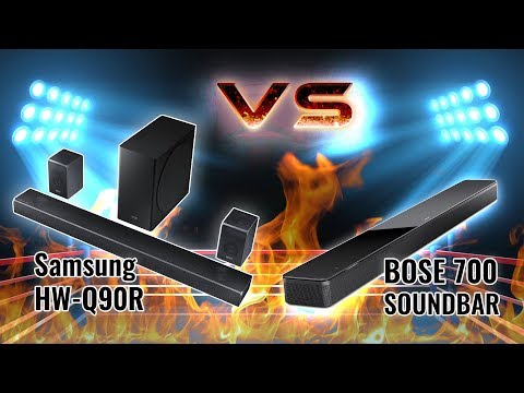 Bose Soundbar 700 vs. Samsung HW-Q90R | Soundbar Battles [2019]