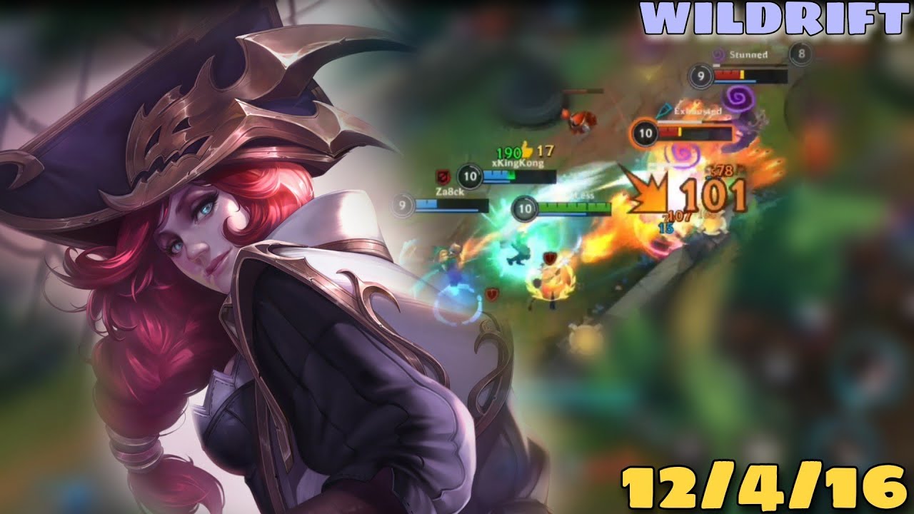 MISS FORTUNE GAMEPLAY SEASON 6 WILDRIFT | BUILD