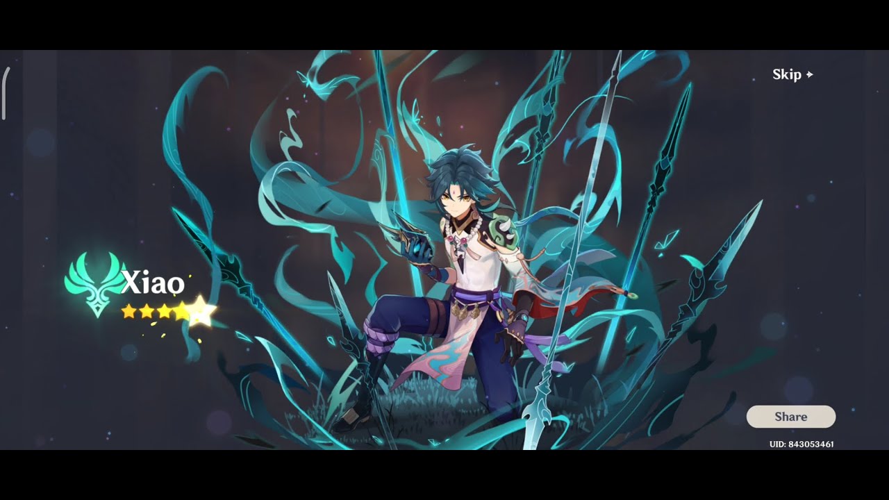 Genshin impact xiao pull 2.7 YouTube