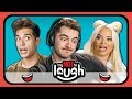 YouTubers React to Try to Watch This Without Laughing or Grinning #22