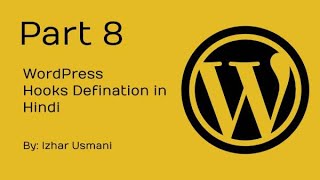 #awsinhindi #aws #hooks  #wordpress #wordpressinhindi - WordPress Hooks Definition in Hindi #Part8