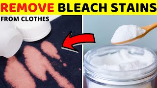 Top 9 How To Remove Bleach Stains From Dark Clothes In 2022