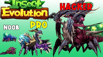 NOOB vs PRO vs HACKER ~ Insect Evolution Full Gameplay update 2022 ( Part 48 Alien)