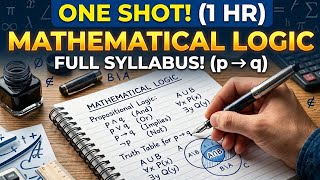 Mathematical Logic ONE SHOT: Master the Entire Chapter in 1 Hour!