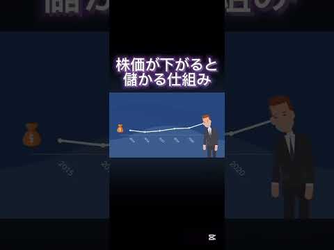 株価が下がると儲かる仕組み【竹花貴騎/切り抜き】#竹花貴騎 #竹花 #切り抜き #shorts #ビジネス #株