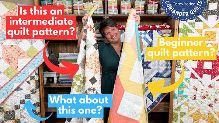 I Will No Longer Be Labeling Skill Levels on Quilt Patterns.