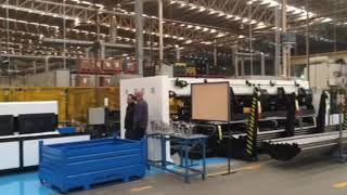 Golden Laser |  Automatic Bundle Loader system Pipe Cutting Machine P2060A  in Mexico