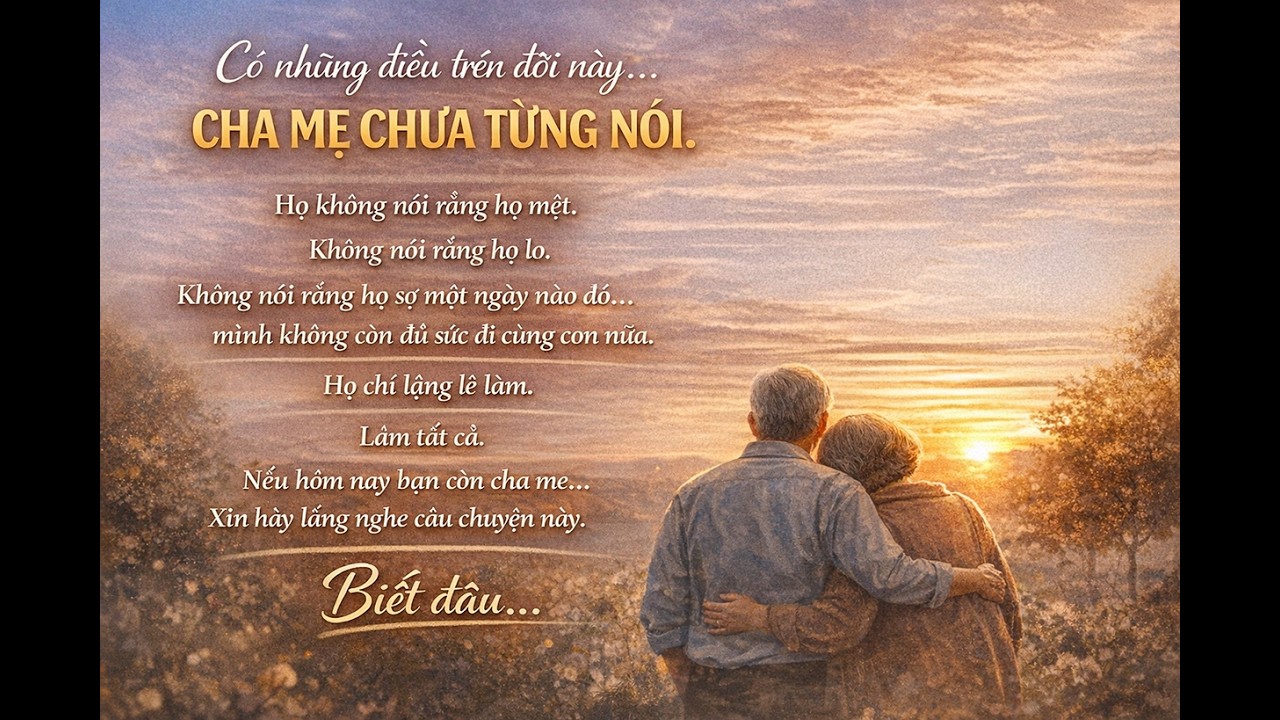Đừng Đợi Mất Đi Mới Hiểu Lòng Cha Mẹ | Một Chuyện Đời