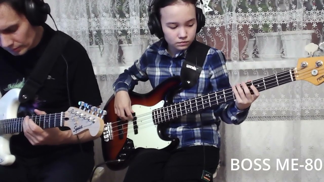 BOSS ME-25 показываю свои настройки для песни Кукушка.