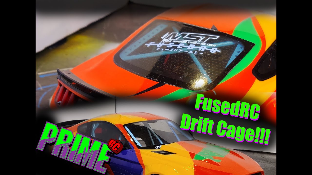 Prime RC Fused RC Drift Car Roll Bar YouTube