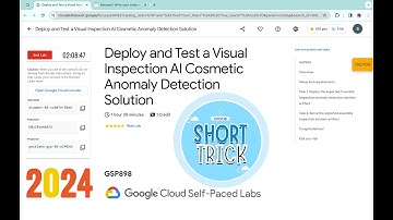 Deploy and Test a Visual Inspection AI Cosmetic Anomaly Detection Solution || #qwiklabs || #GSP898