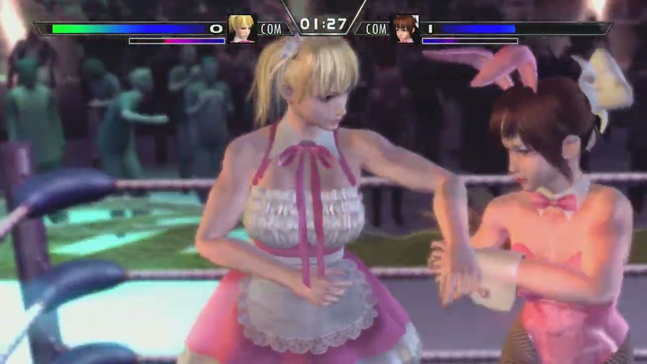 Rumble Roses XX Becky Vs Black Belt Demon PHM Match