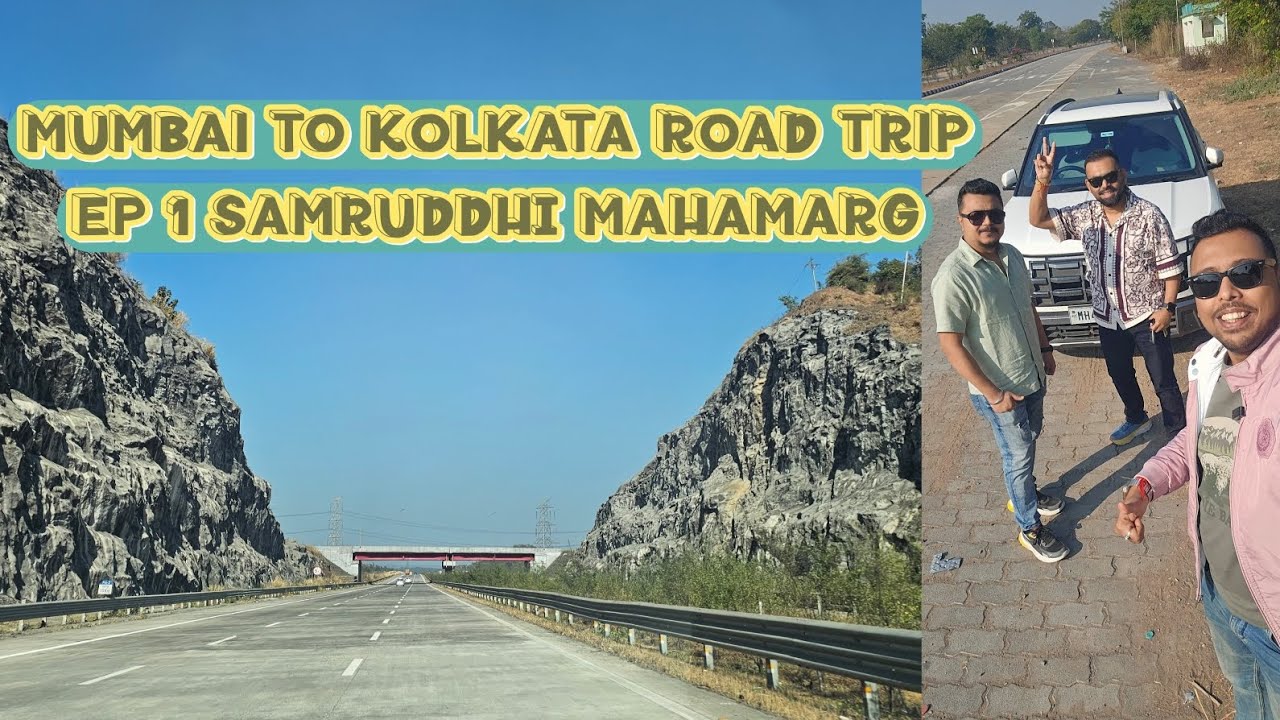 Mumbai to Kolkata Road Trip EP1 | Samruddhi Mahamarg | Hyundai Creta| Bengali Vlog English Subtitles