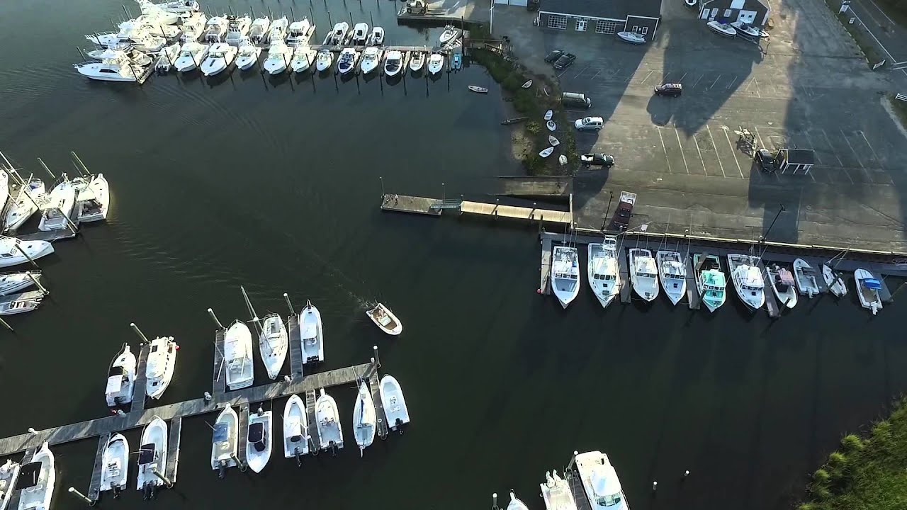 Allen Harbor Yacht Club Harwich Cape Cod, MA Dji Phantom 3 Drone Aerial