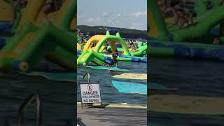 Beautiful Lake Bouncy Castle