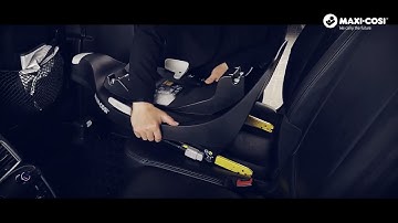 How to fix an isofix and support leg | Maxi-cosi