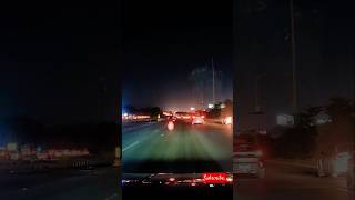 night view#roadtrips #cartrip #travel #youtubeshorts #minivlog #nighttrip