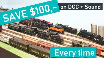 Get the Best Quality Sound & Save Money! Scale Sound Systems + Soundtraxx + Capacitor ~186