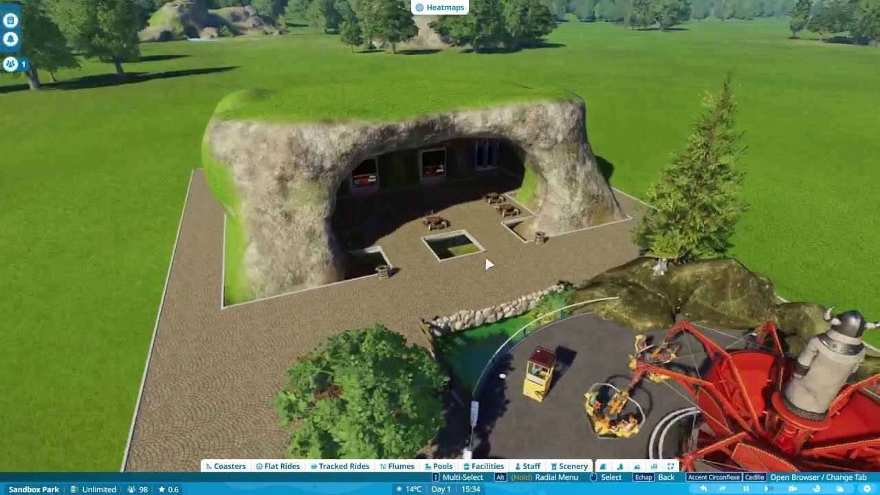 Planet Coaster 2 whispered rambling - Viking Restaurant Cave