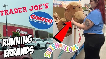 Run Errands with Me (Us) Vlog  - Target, Costco, Trader Joes