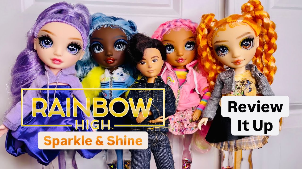 Rainbow High Sparkle Shine Dolls Review It Up YouTube rainbow-high-sparkle-shine-dolls-review-it-up-youtube