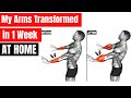 My Arms Transformed in 1 Week – Here's How! 💪😳 #losearmfat