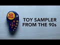 Yak bak making music with a sampling toy from the 90s