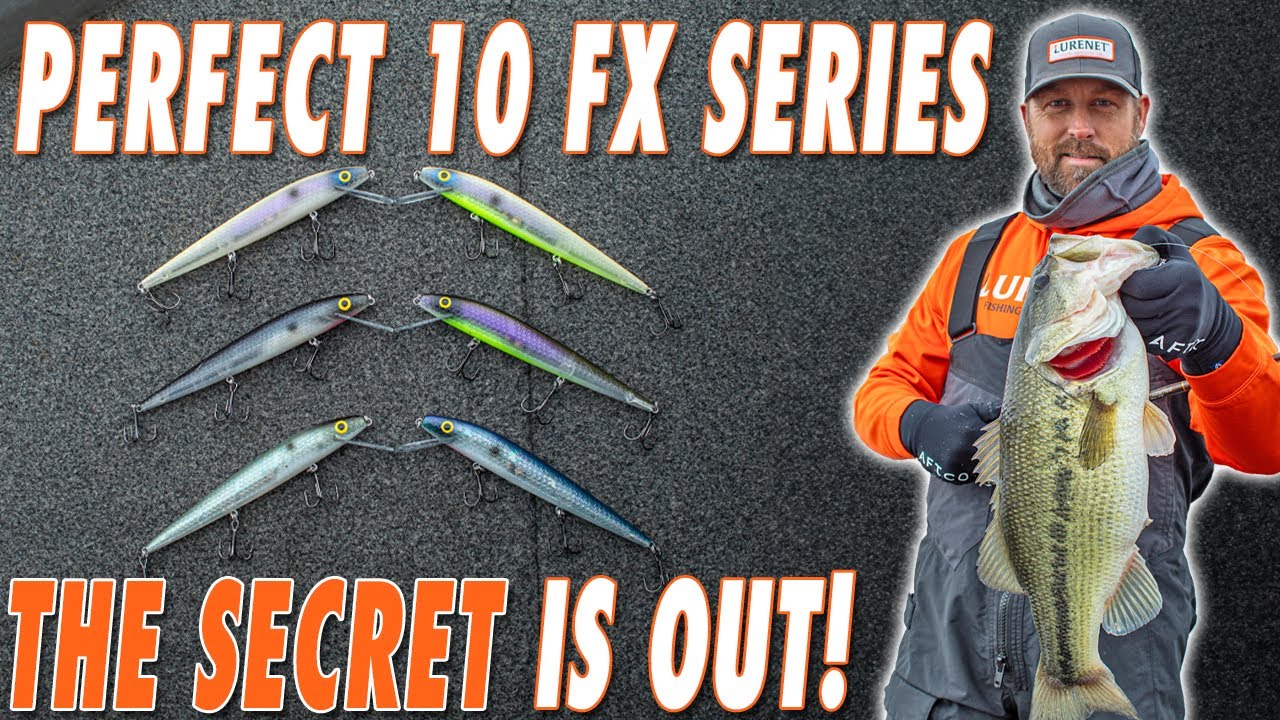 Smithwick Releases FX Colors in the Perfect 10: Your New Winter Jerkbait!