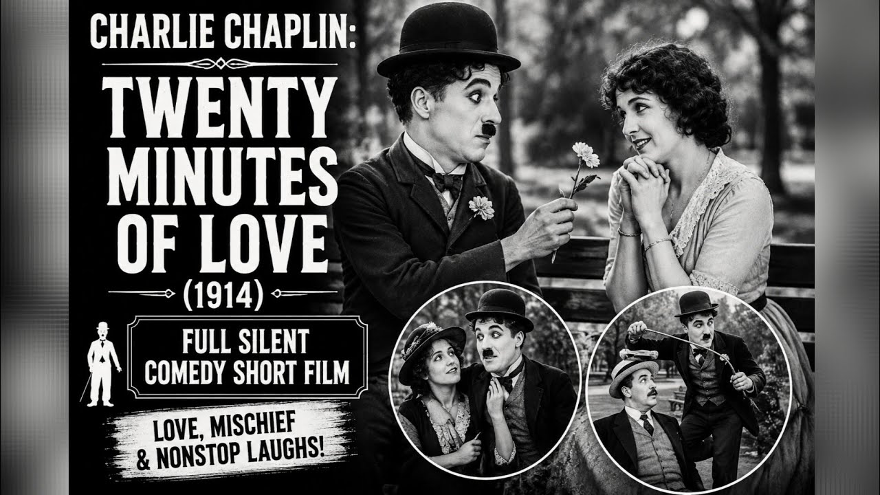 Charlie Chaplin: Twenty Minutes of Love (1914) | Full Silent