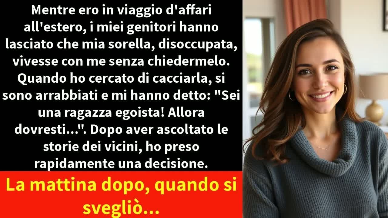 La porta non fece in tempo a chiudersi dietro di me che già capii che qualcosa non andava. Dopo quasi un anno all’estero, volevo solo rimettere piede nel mio appartamento, nel silenzio delle mie...