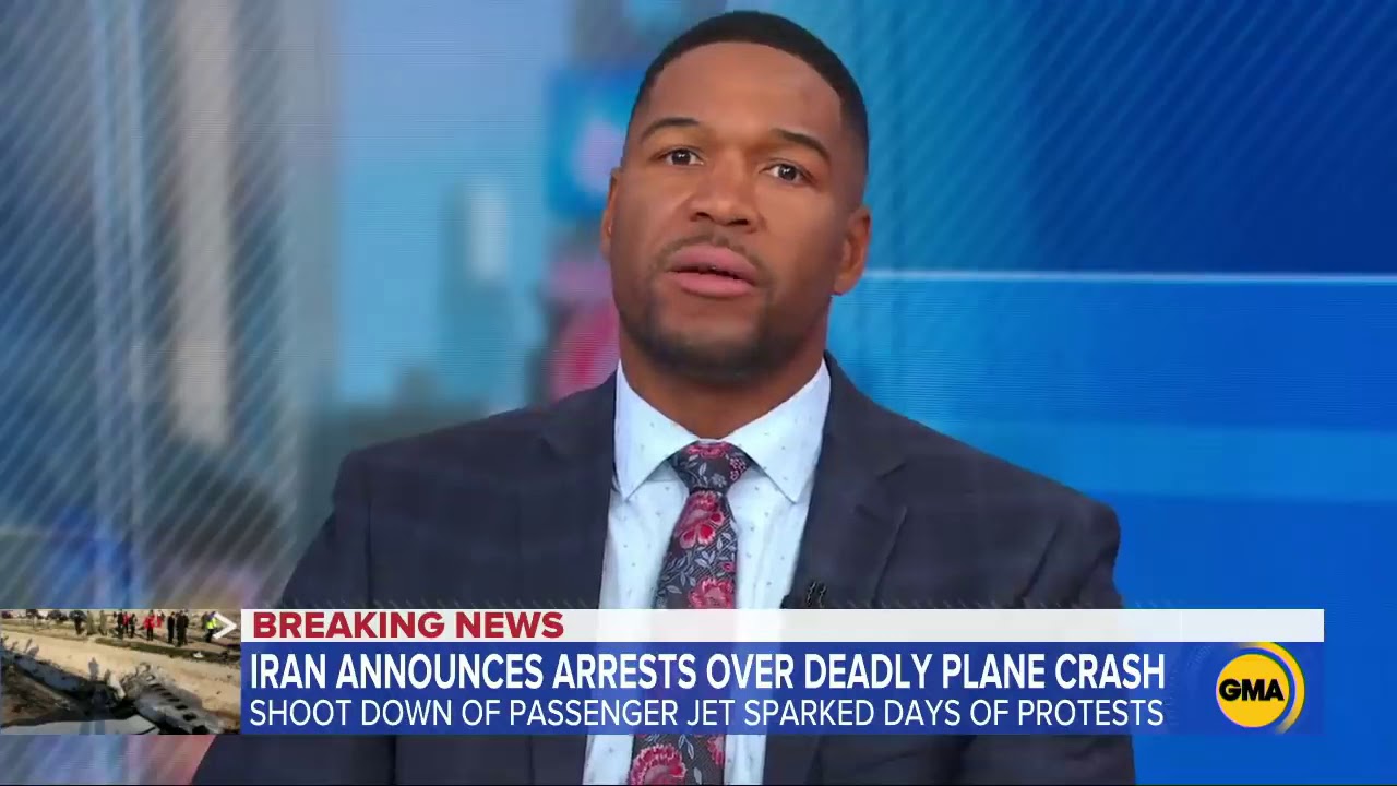 Arrests made in Iran after Ukrainian plane shot down l ABC News - YouTube