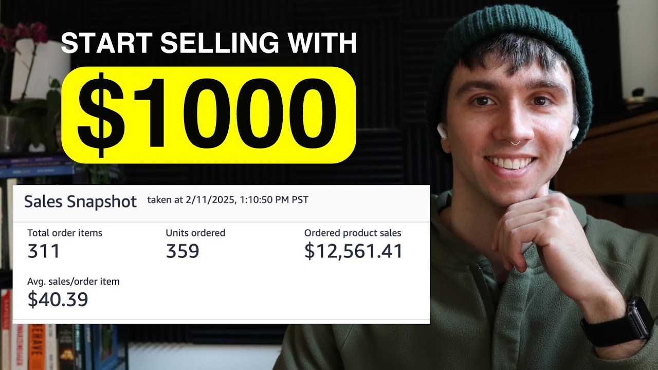 How to Start Amazon FBA with $1000 in 2025 - YouTube